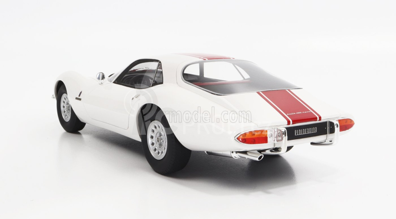 Maxima Alfa romeo Giulia Tz2 Coupe Pininfarina 1965 1:18 Bílá Červená