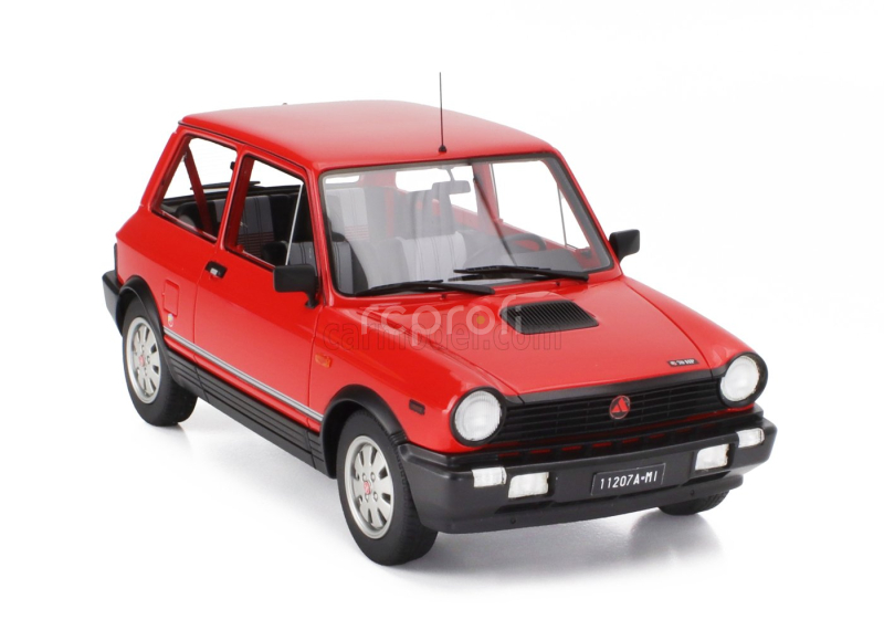 Maxima Autobianchi A112 Abarth Vii-series 1984 1:18 Rosso Corsa Červená