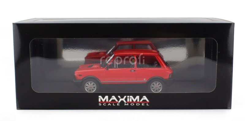 Maxima Autobianchi A112 Abarth Vii-series 1984 1:18 Rosso Corsa Červená