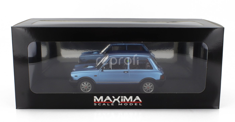 Maxima Autobianchi A112 Abarth Vii-series 1984 1:18 Světle Modrá Met