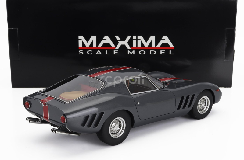 Maxima Ferrari 250 Gt Drogo Speciale #3213gt 1963 1:18 Grey Met Red