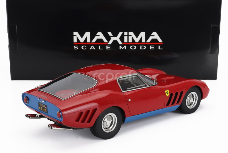 Maxima Ferrari 250 Gt Drogo Speciale #4769gt 1963 1:18 Červená Modrá