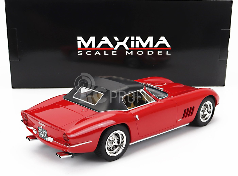 Maxima Ferrari 250 Gt Nembo Spider Soft-top Closed #1777gt 1965 1:18 Červená Beige