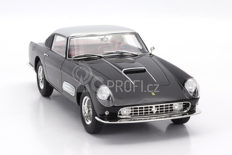 Maxima Ferrari 410 Superamerica Iii Series Pininfarina Coupe 1958 1:18 Černá Stříbrná