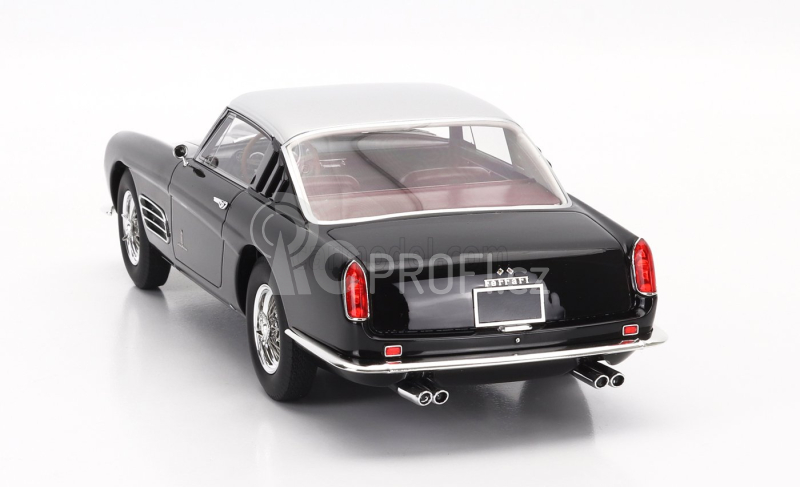 Maxima Ferrari 410 Superamerica Iii Series Pininfarina Coupe 1958 1:18 Černá Stříbrná