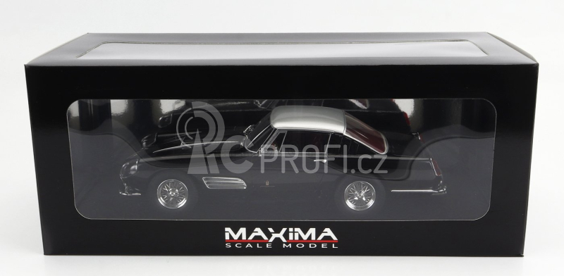 Maxima Ferrari 410 Superamerica Iii Series Pininfarina Coupe 1958 1:18 Černá Stříbrná