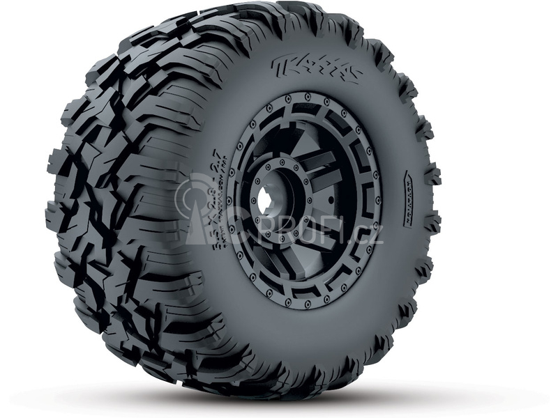RC auto Traxxas Maxx 1:8 4WD TQi RTR, modrá