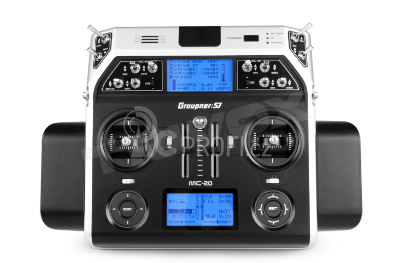 MC-20 2,4GHz HOTT RC samotný vysílač