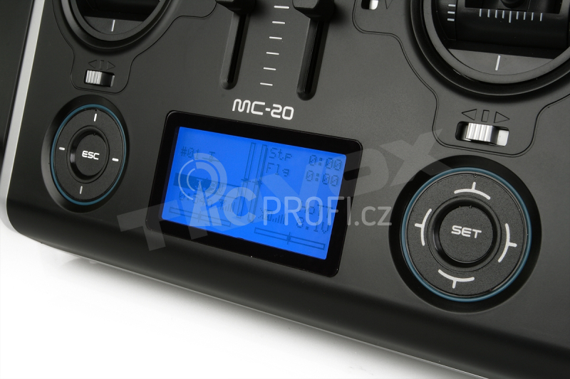 MC-20 2,4GHz HOTT EN RC souprava