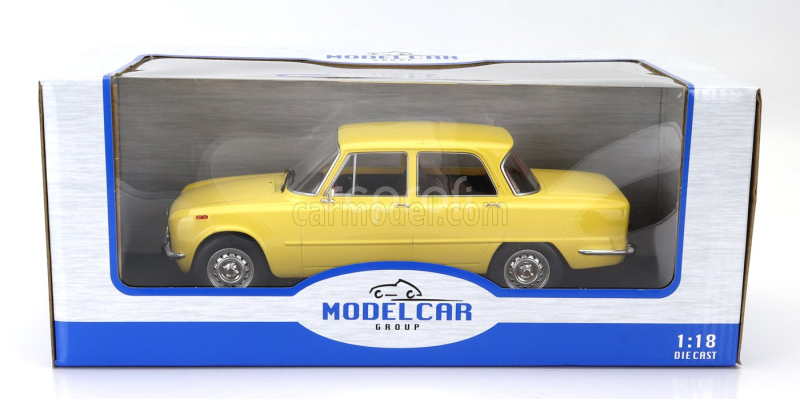 Mcg Alfa romeo Nuova Giulia 1300 Super 1974 1:18 Žlutá