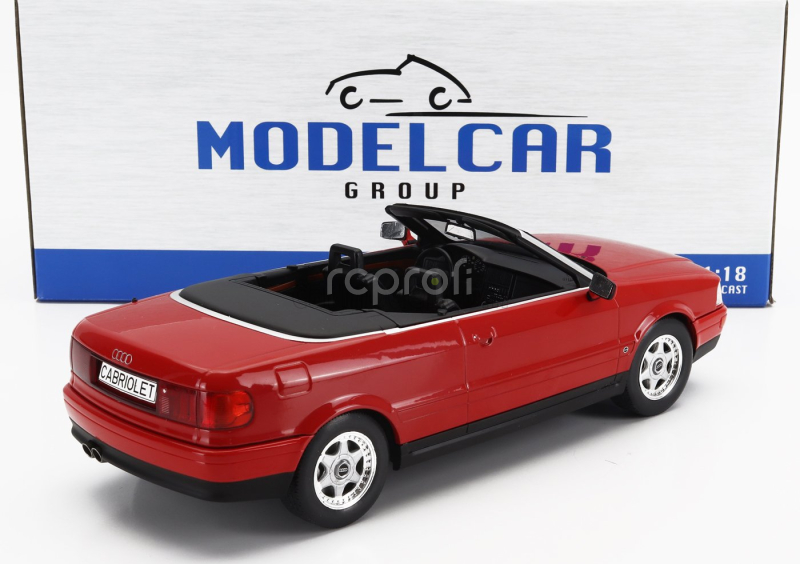 Mcg Audi 80 Cabriolet 1991 1:18 Red