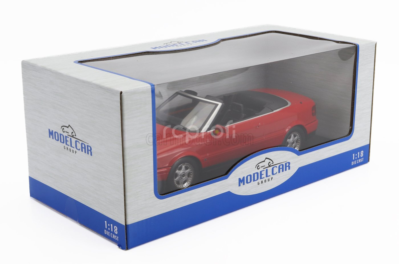 Mcg Audi 80 Cabriolet 1991 1:18 Red