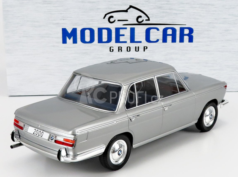 Mcg BMW 2000 (type 121) 1966 1:18 Silver