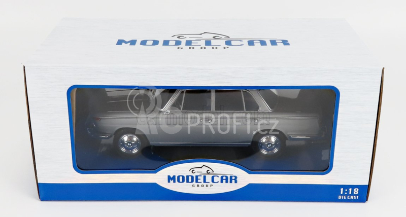 Mcg BMW 2000 (type 121) 1966 1:18 Silver