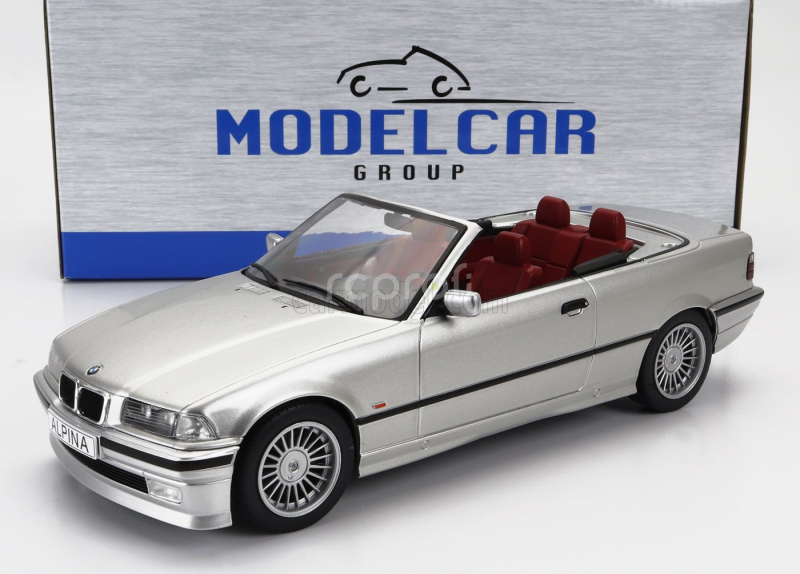 Mcg BMW 3-series B3 3.2 (e36) Alpina Cabriolet 1995 1:18 Silver