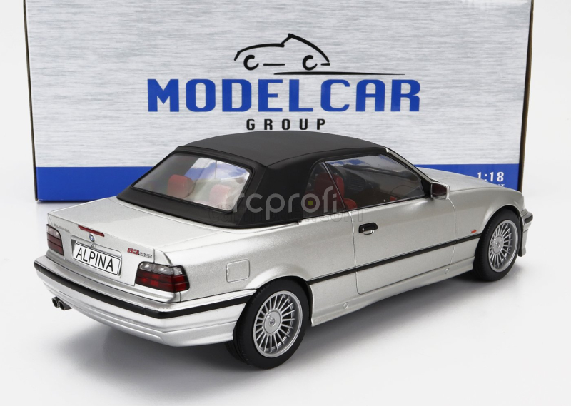 Mcg BMW 3-series B3 3.2 (e36) Alpina Cabriolet 1995 1:18 Silver