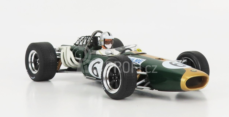 Mcg Brabham F1  Bt20 N 6 2nd British Gp 1966 Denny Hulme 1:18 Britská Závodní Zelená