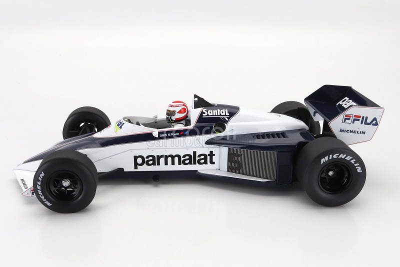 Mcg Brabham F1  Bt52 N 5 World Champion Winner Brazilian Gp 1983 Nelson Piquet 1:18 Bílá Modrá