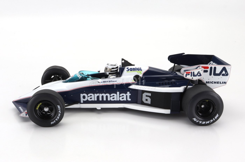 Mcg Brabham F1  Bt52 Parmalat N 6 Winner South African Gp 1983 Riccardo Patrese 1:18 Bílá Modrá