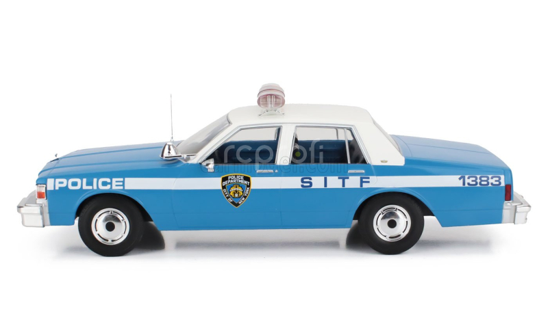 Mcg Chevrolet Caprice Nypd Police 1987 1:18 Modrá Bílá