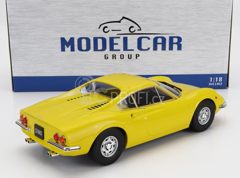 Mcg Ferrari Dino 246 Gt 1969 1:18 Žlutá