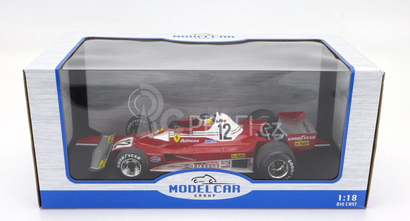 Mcg Ferrari F1 312t2b Team Scuderia Ferrari Spa Sefac N 12 1:18, červená