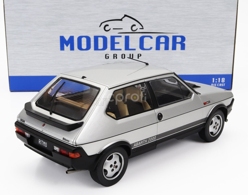 Mcg Fiat Ritmo Abarth 125tc 1980 1:18 Silver
