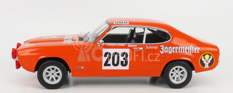 Mcg Ford england Capri Mki (night Version) Jagermeister N 203 1:18, oranžová