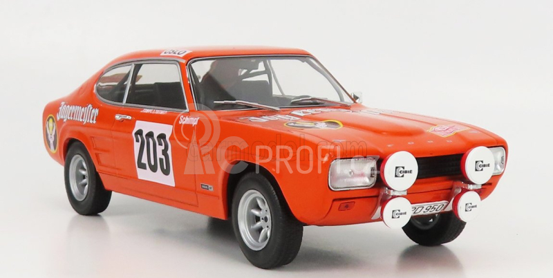 Mcg Ford england Capri Mki (night Version) Jagermeister N 203 1:18, oranžová