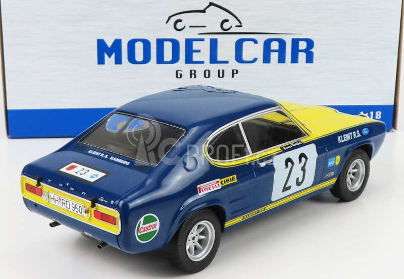 Mcg Ford england Capri Mki (night Version) N 23 Rally Olympia 1972 1:18