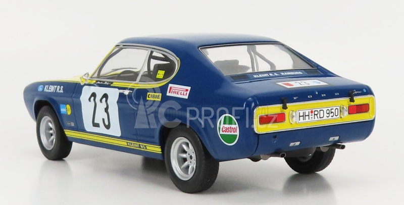 Mcg Ford england Capri Mki (night Version) N 23 Rally Olympia 1972 1:18