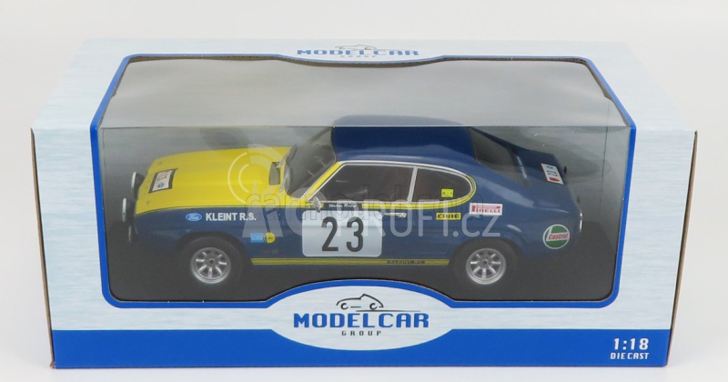 Mcg Ford england Capri Mki (night Version) N 23 Rally Olympia 1972 1:18