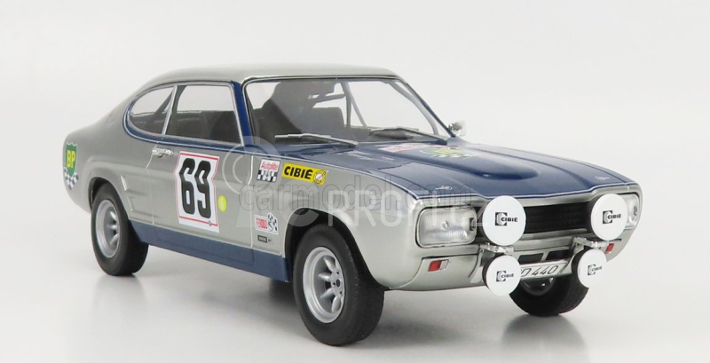 Mcg Ford england Capri Mki (night Version) Team Ford Deutschland N 69 1:18, stříbrná