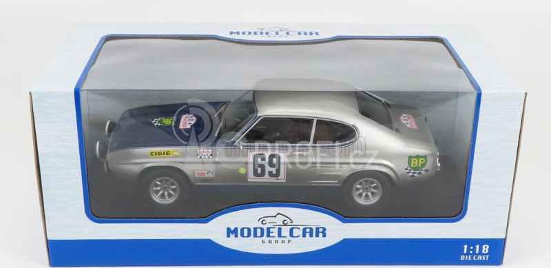 Mcg Ford england Capri Mki (night Version) Team Ford Deutschland N 69 1:18, stříbrná