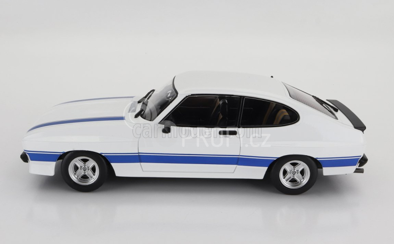Mcg Ford england Capri Mkii Coupe Rhd 1975 1:18 Bílá Modrá