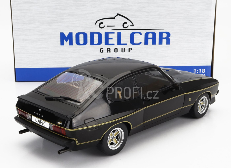 Mcg Ford england Capri Mkii Coupe Rhd 1975 1:18 Černé Zlato