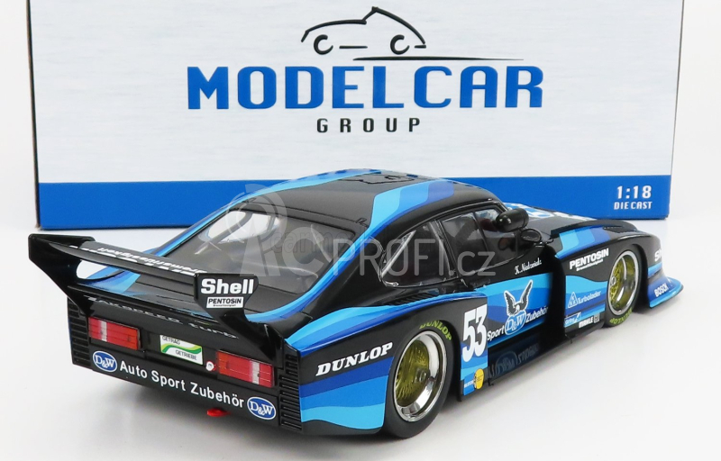 Mcg Ford england Capri Turbo Gr.5 Team D&w N 53 Drm Spa 1980 K.niedwiedz 1:18 Černá Modrá