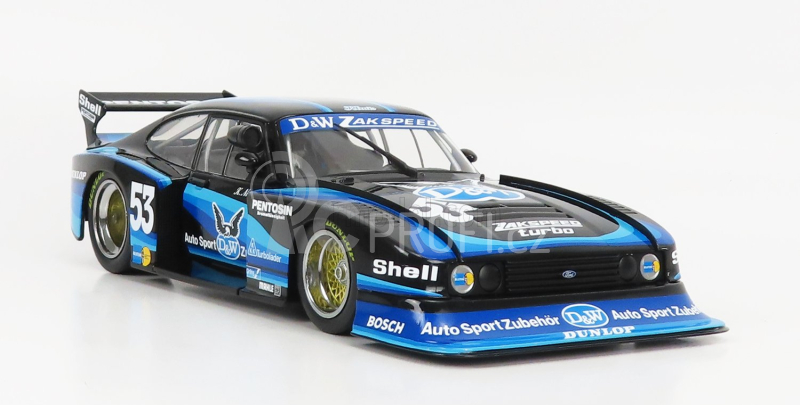 Mcg Ford england Capri Turbo Gr.5 Team D&w N 53 Drm Spa 1980 K.niedwiedz 1:18 Černá Modrá