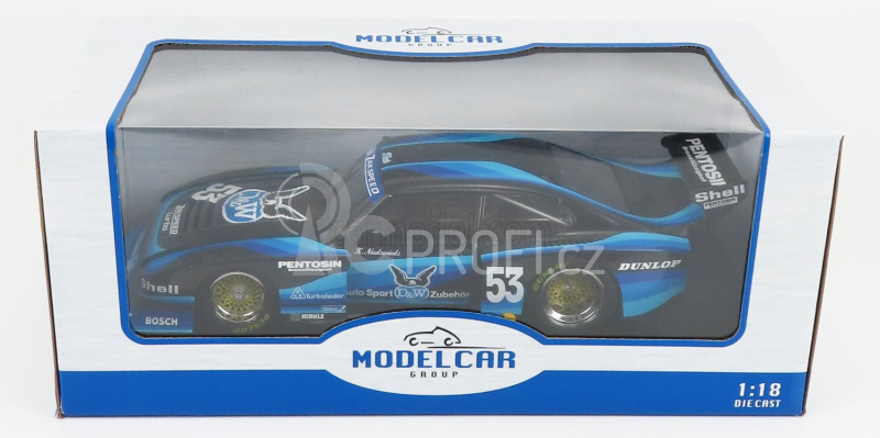 Mcg Ford england Capri Turbo Gr.5 Team D&w N 53 Drm Spa 1980 K.niedwiedz 1:18 Černá Modrá