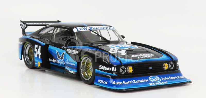 Mcg Ford england Capri Turbo Gr.5 Team D&w N 54 Drm Zolder 1980 H.soldeck 1:18 Černá Modrá