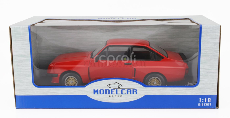 Mcg Ford england Escort Mkii Rs 2000 X-pack 1977 1:18 Red