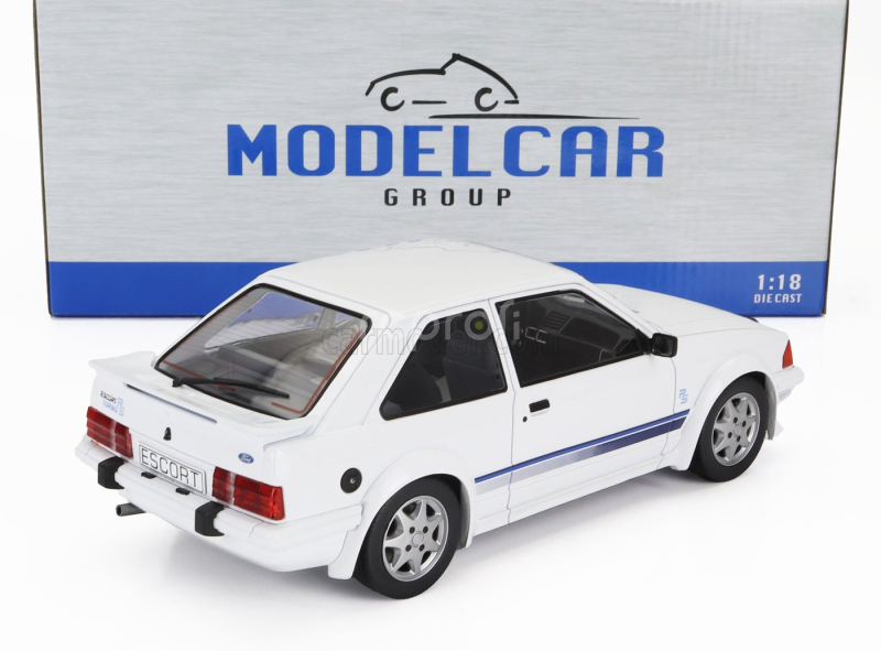Mcg Ford england Escort Mkiii Rs Turbo 1985 1:18 Bílá