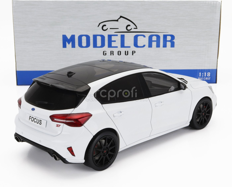 Mcg Ford england Focus St 2022 1:18 Bílá