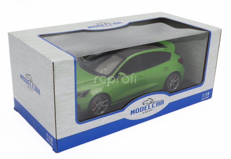 Mcg Ford england Focus St 2022 1:18 Green Met