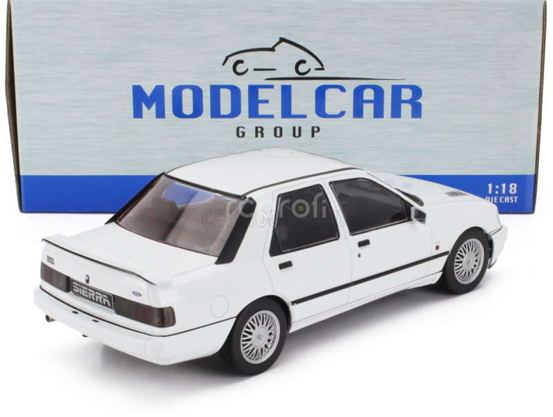 Mcg Ford england Sierra Cosworth 4x4 1990 1:18 Bílá