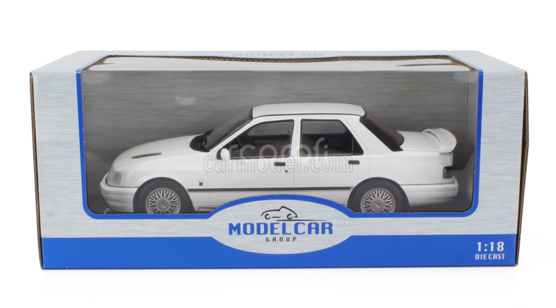 Mcg Ford england Sierra Cosworth 4x4 1990 1:18 Bílá