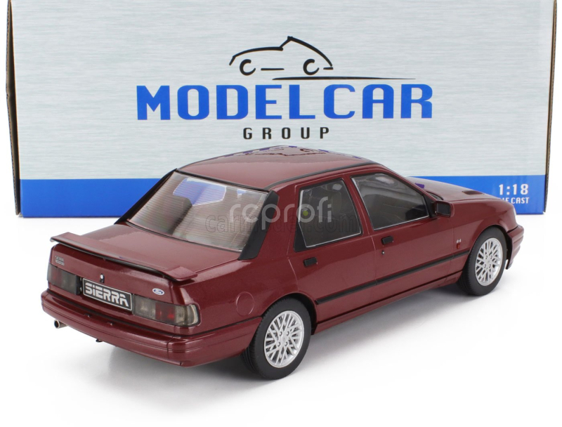 Mcg Ford england Sierra Cosworth 4x4 1990 1:18 Tmavě Červená