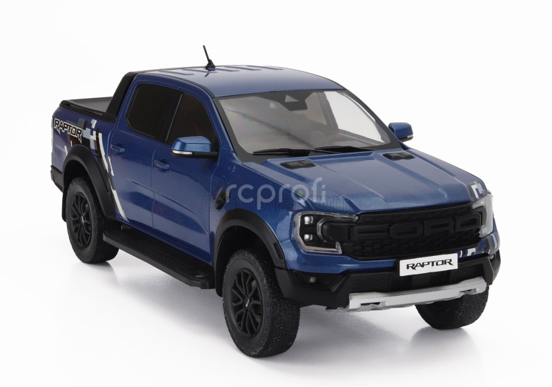 Mcg Ford usa Ranger Raptor Pick-up Double Cabine 2023 1:18 Blue