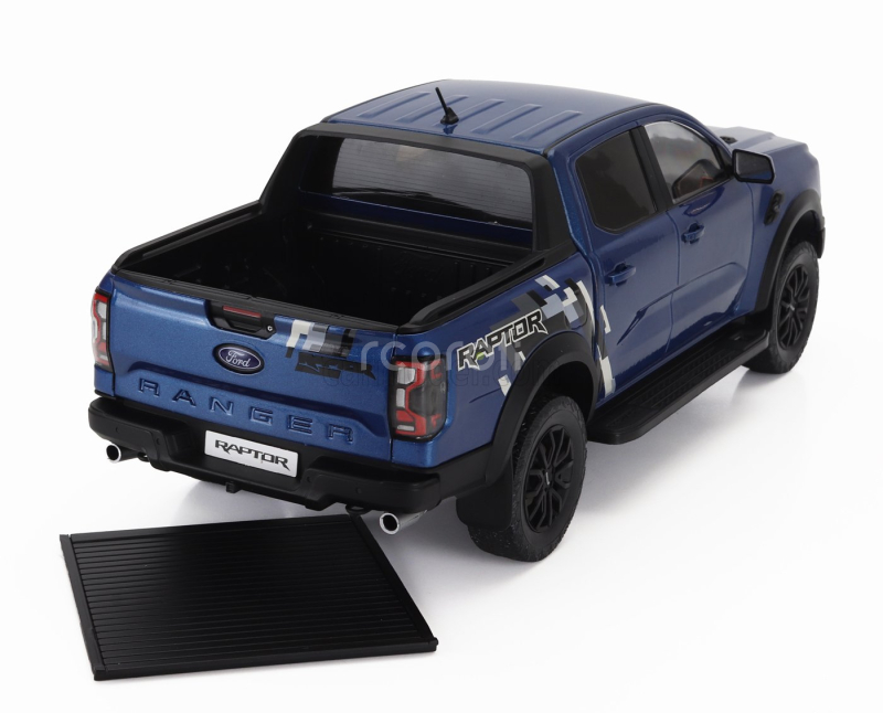 Mcg Ford usa Ranger Raptor Pick-up Double Cabine 2023 1:18 Blue