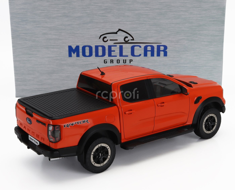 Mcg Ford usa Ranger Raptor Pick-up Double Cabine 2023 1:18 Orange